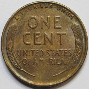 1938 Lincoln Wheat Cent - antique Great Depression era American wheat penny