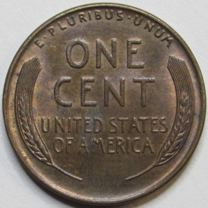 1938 Lincoln Wheat Cent - antique Great Depression era American penny
