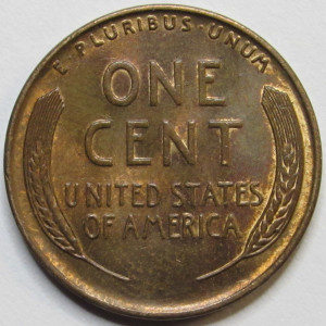 1938 Lincoln Wheat Cent - antique American wheat penny