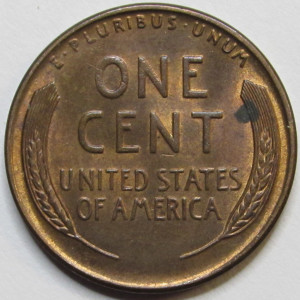 1939 Lincoln Wheat Cent - antique uncirculated American wheat penny