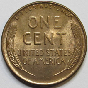 1939 Lincoln Wheat Cent - antique uncirculated American wheat penny
