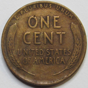 1931 Lincoln Wheat Cent - antique Great Depression era American wheat penny