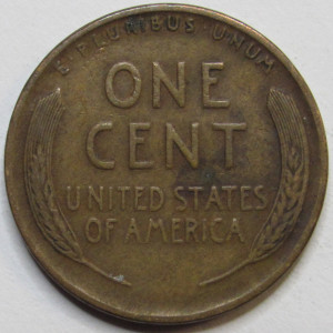 1932 Lincoln Wheat Cent - antique Great Depression era American wheat penny coin