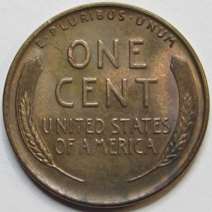 1939 D Lincoln Wheat Cent - antique Denver mintmark American wheat penny