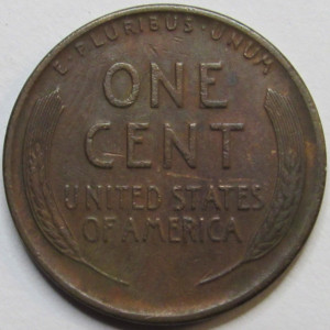 1929 D Lincoln Wheat Cent - antique Denver mintmark American wheat penny