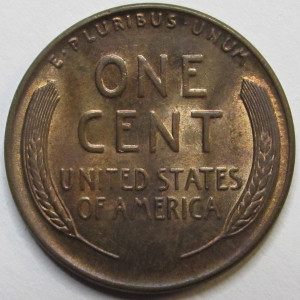 1939 Lincoln Wheat Cent - antique uncirculated American wheat penny