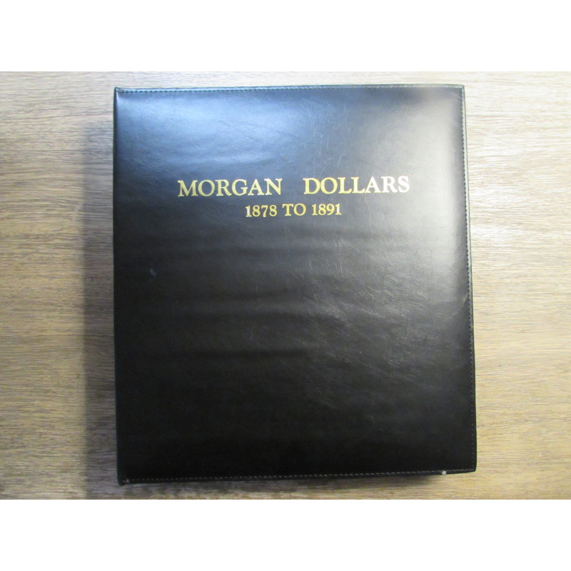 CAPS Album for Morgan Dollars - 1878 to 1891 - large professional grade silver dollar storage
