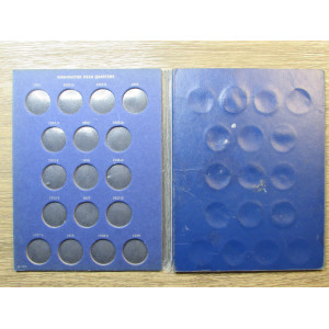 Shore Line folder for Washington Quarters - 1932-1950 - vintage coin supply