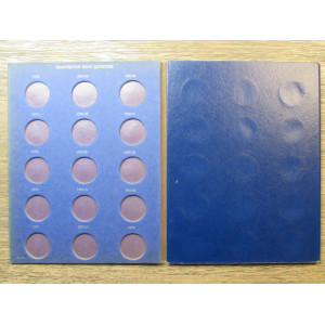 Shore Line coin folder for Washington Quarters - 1951 - 1971 - vintage supply
