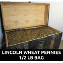 HUGE ESTATE SALE - Lincoln wheat pennies grab bag - 1909-1958 coin lot w/ 1943 steel pennies - by the pound