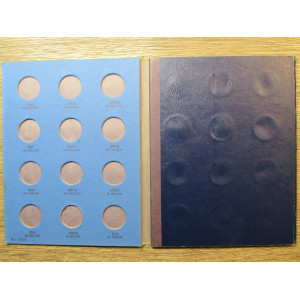 Whitman coin folder for Washington Quarters - 1946-1959 - vintage supply