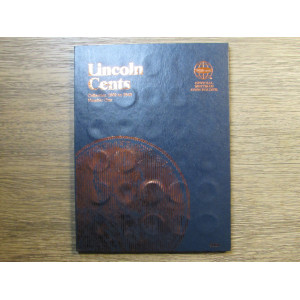 Whitman folder for Lincoln Wheat Cents - 1909-1940 - vintage supply