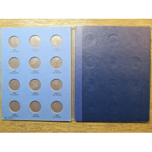 Whitman coin folder - Washington Quarters from 1946-1959 - rare print