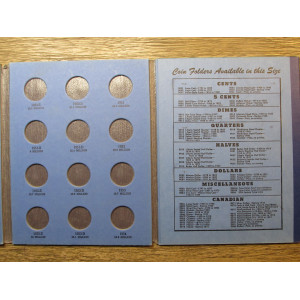 Whitman coin folder - Washington Quarters from 1946-1959 - rare print