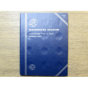 Whitman coin folder - 1946 to 1959 - vintage supply