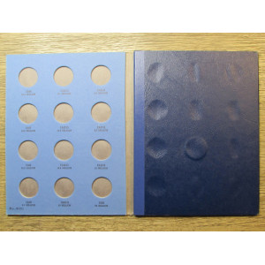 Whitman coin folder - 1946 to 1959 - vintage supply