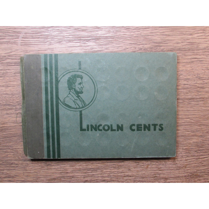 Wayte Raymond popular coin album fro Lincoln Cents