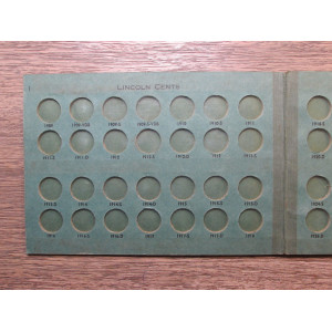 Wayte Raymond popular coin album fro Lincoln Cents