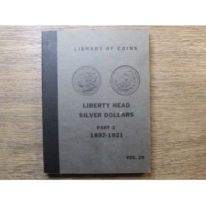Library of Coins album for Morgan Dollars - 1897-1921 - vintage supply