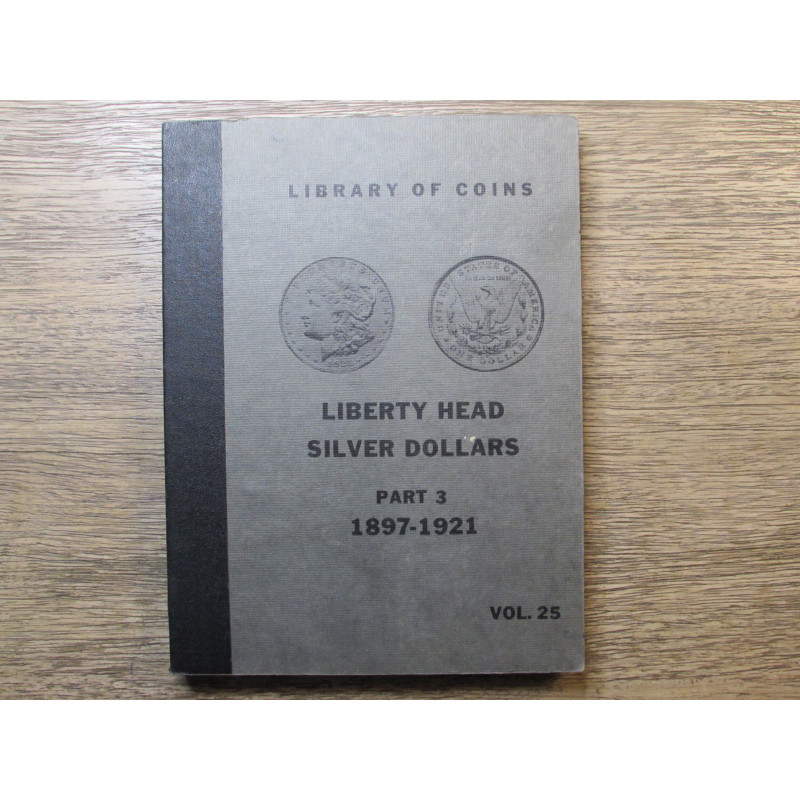 Library of Coins album for Morgan Dollars - 1897-1921 - vintage supply