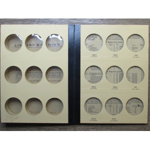 Library of Coins album for Morgan Dollars - 1897-1921 - vintage supply