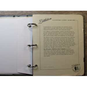 Littleton coin album for Washington Quarters - 1932-1967 - professional coin supply