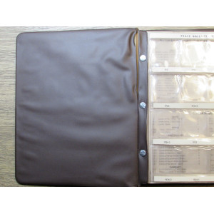 HARCO Coinmaster album for Peace Dollars - 1921-1935 - vintage supply