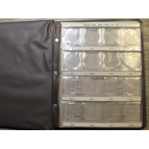 HARCO Coinmaster album for Peace Dollars - 1921-1935 - vintage supply