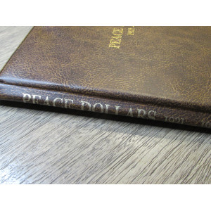 HARCO Coinmaster album for Peace Dollars - 1921-1935 - vintage supply