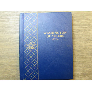 Whitman bookshelf album for Washington Quarters - 1932-1964 - vintage supply