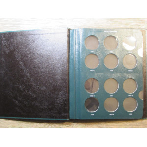 Intercept Shield coin album for Peace Dollars - 1921-1935 - with slipcase