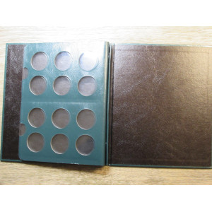 Intercept Shield coin album for Peace Dollars - 1921-1935 - with slipcase