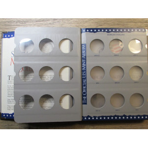 Official US Mint coin album for Morgan Dollars - 1891-1921 - vintage supply