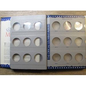 Official US Mint coin album for Morgan Dollars - 1891-1921 - vintage supply
