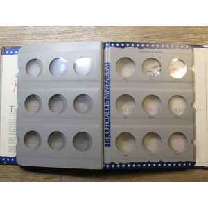 Official US Mint coin album for Morgan Dollars - 1891-1921 - vintage supply