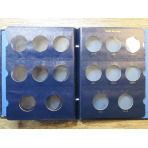Whitman classic coin album for Peace Dollars - 1921-1935