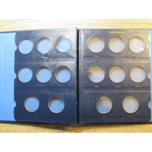 Whitman coin album for Peace Dollars - 1921-1935 - vintage supply