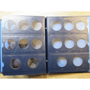 Whitman coin album for Peace Dollars - 1921-1935 - vintage supply