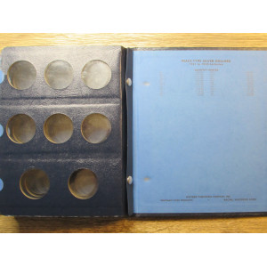 Whitman coin album for Peace Dollars - 1921-1935 - vintage supply