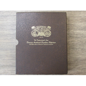 Dansco 1 inch slipcase for coin albums - coin supply