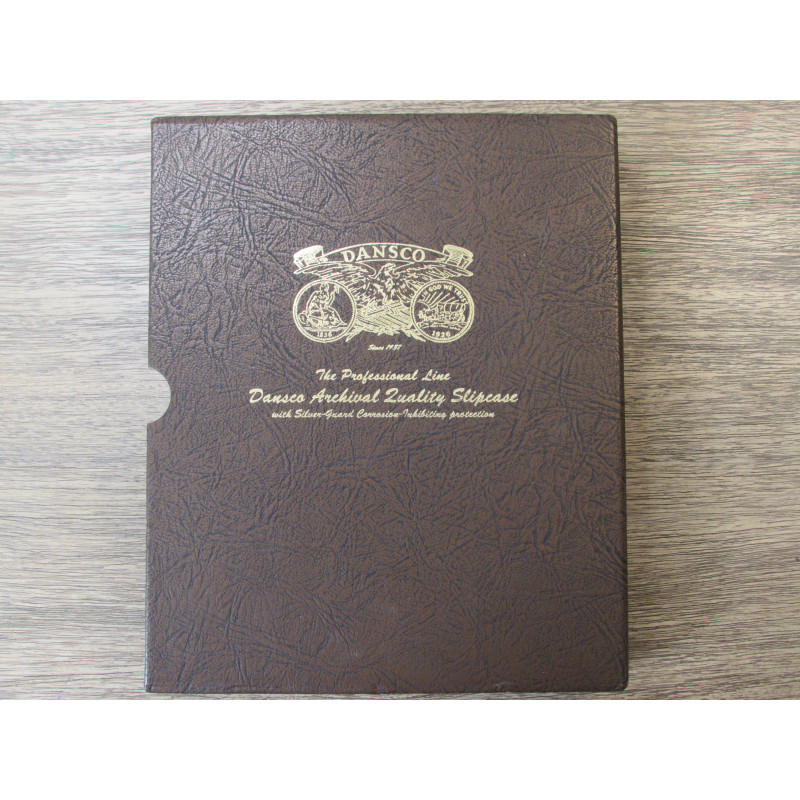 Dansco 1 inch slipcase for coin albums - coin supply