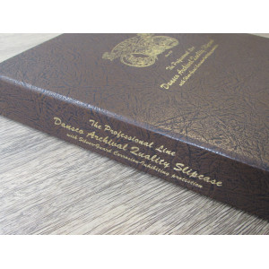 Dansco 1 inch slipcase for coin albums - coin supply