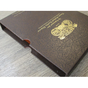 Dansco 1 inch slipcase for coin albums - coin supply