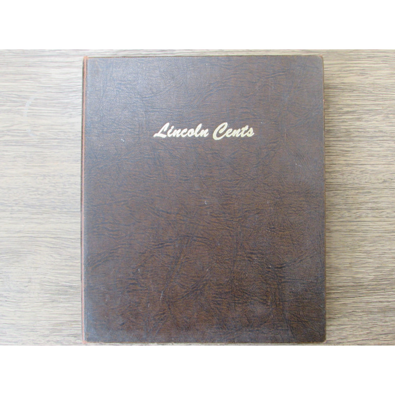 Dansco coin album for Lincoln Cents - 1909-1976 - vintage coin album