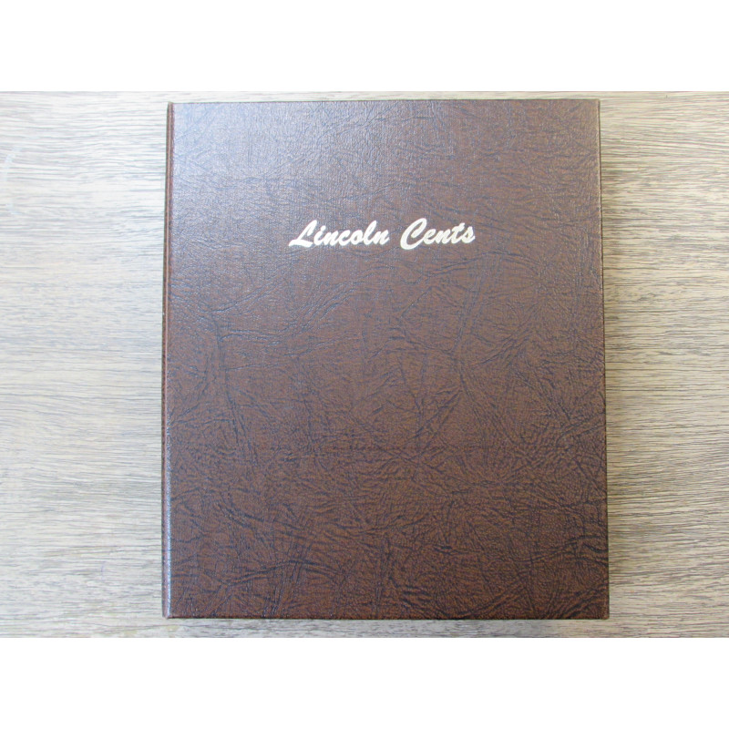 Dansco coin album for Lincoln Cents - 1909-1979 - vintage coin supply