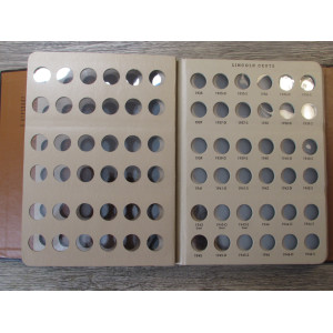 Dansco coin album for Lincoln Cents - 1909-1979 - vintage coin supply
