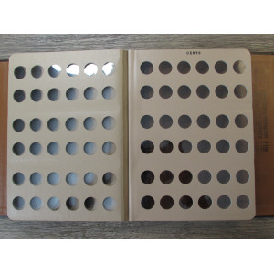 Dansco coin album for Lincoln Cents - 1909-1979 - vintage coin supply