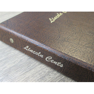Dansco coin album for Lincoln Cents - 1909-1979 - vintage coin supply