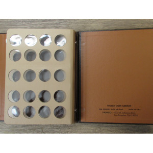 Dansco album for Kennedy Half Dollars with proof-only issues - 1964-1981 - vintage coin supply