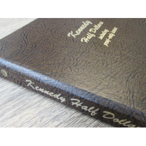 Dansco album for Kennedy Half Dollars with proof-only issues - 1964-1981 - vintage coin supply